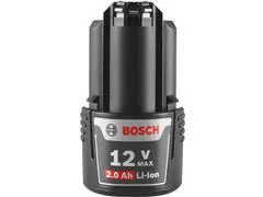 Bateria de Íons de Lítio Bosch GBA 12V 2.0Ah