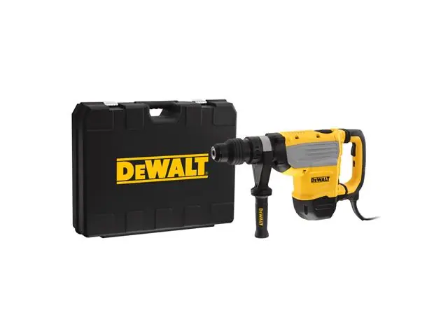 Martelo Perfurador Rompedor SDS Max 48mm DeWalt com Maleta 1600W