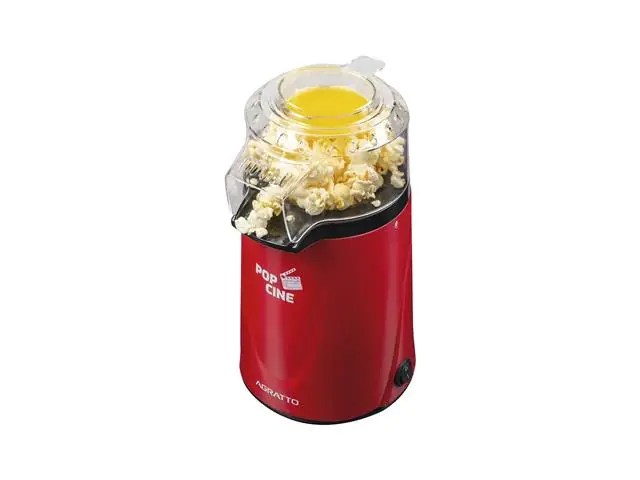 Pipoqueira Elétrica Pop Cine Agratto Vermelha 1200W