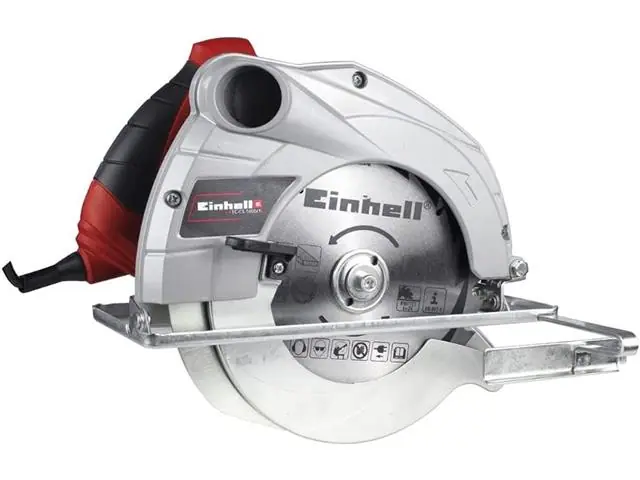 Serra Circular Profissional Einhell TC-CS 1400/1 Vermelha 1400W