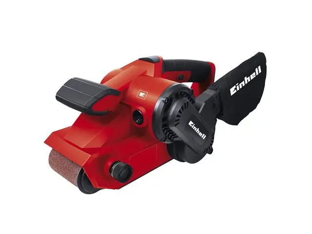 Lixadeira de Cinta Einhell TC-BS 8038 Preta e Vermelho 800W