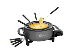 Panela Elétrica para Fondue Oster Cinza 1000W