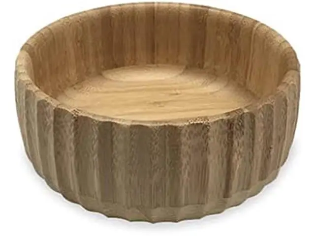 Bowl de Bambu Canelado Oikos Médio 19CM