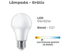 Luminária de Mesa USB Tutto Amarela - 3