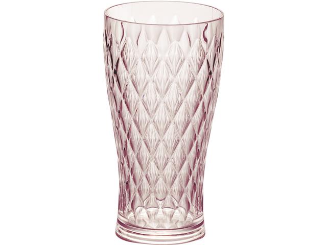 Vasos 500ML Glamour Rosa x9 CAROL