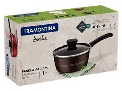 Panela Tramontina Sicília Antiaderente Starflon Excellent Avelã 18CM - 2