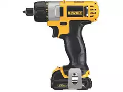 Parafusadeira 1/4" com Carregador e Bolsa Dewalt 12V - 0