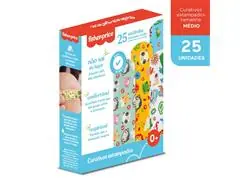 Curativo Estampado Fisher Price HC483 Caixa com 25 Unidades - 0