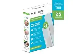 Curativo Transparente Multilaser Saúde HC493 Caixa com 25 Unidades