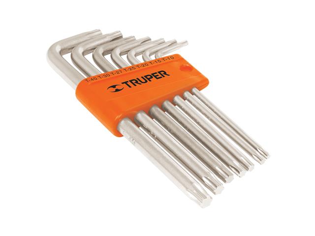 Juego de llaves Torx Truper 7 pzas largas con organizador