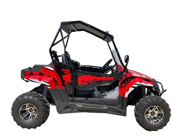 Buggy Bull Motors Tiger 200CC 4T CVT Vermelho 22/23