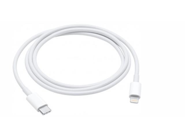 Cable Apple de alimentación Lightning a USB-C 1mt Blanco