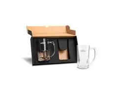 Conjunto de Canecas de Vidro Welf para Chopp 340ML