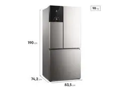 Geladeira Electrolux IM8S Multidoor Efficient InoxLook 590 Litros - 2