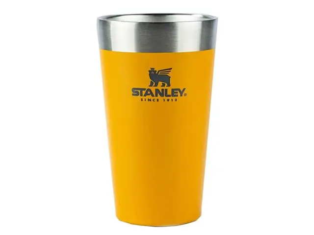 Copo Térmico de Cerveja sem Tampa Stanley Saffron 473ML