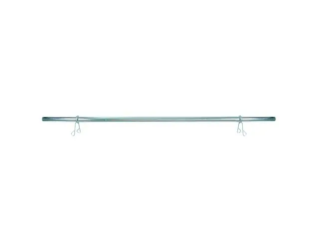 Barra Oca 1,20 com Presilhas Polimet para Exercícios