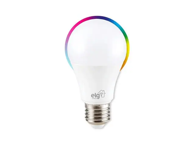 Lâmpada de LED ELG Inteligente Wi-fi e Bluetooth SHLL100
