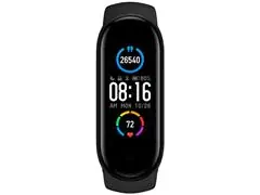 Pulseira Inteligente MIBAND 5 XIAOMI Preto Tela Dinamica 1.1" 11 Modos