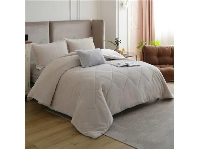 Kit Cobreleito Tessi Luxos Toque Pele de Coelho Queen Lua