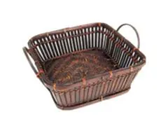 Cesta Quadrada Mundiart com Alça 25x25/10cm