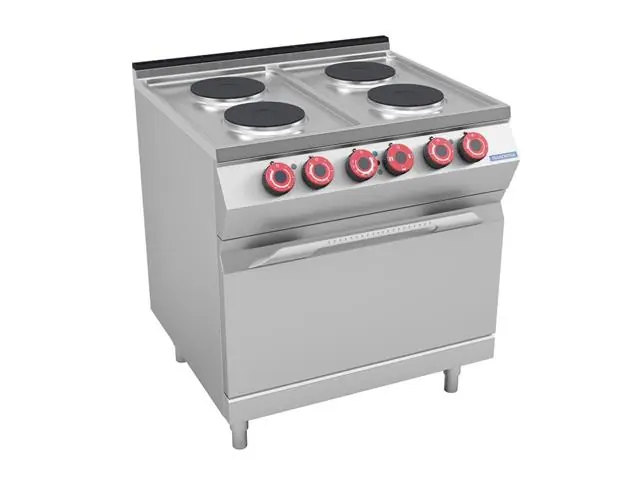 Fogão Elétrico Tramontina 4 Placas com Forno Elétrico 800x750mm