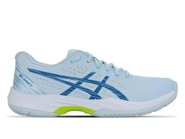 Tênis Asics Gel-Game 9 Sky/Reborn Blue Fem Tam 35