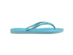 Chinelo Havaianas Slim Glitter Neon Azul Water - 3