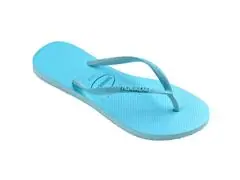 Chinelo Havaianas Slim Glitter Neon Azul Water - 2