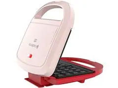 Máquina de Waffle Cadence Waf200 Duet Rosa - 1