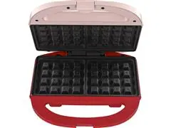 Máquina de Waffle Cadence Waf200 Duet Rosa - 2