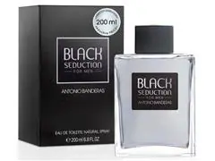 Perfume Antonio Banderas Seduction in Black EDT Masculino 200ml