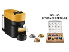 Cafeteira Nespresso Automática Vertuo Pop Amarelo Manga  - 0