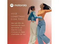 Fone de Ouvido Bluetooth Motorola Moto Buds 105 Branco - 3