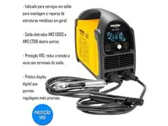 Máquina de Solda Inversora Vonder RIV168 Bivolt - 2