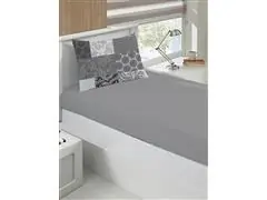 Jogo de Cama Solteiro Buettner Basic Salim Preto - 0