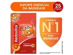 Vitamina C Redoxitos Morango com 25 Gomas - 3