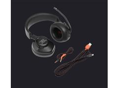 Auriculares Integrales Usb Para Gaming En Pc Con Dial Juego-Chat, Negr - 1