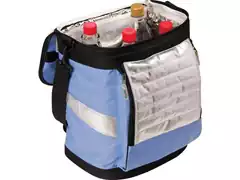 Bolsa Térmica Ice Cooler Dobrável MOR Azul com Alças 18 Litros - 3