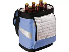 Bolsa Térmica Ice Cooler Dobrável MOR Azul com Alças 18 Litros - 2