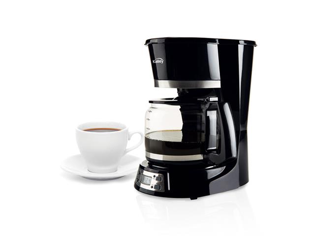 Cafetera KALLEY Digital 12 Tazas K-MCD Negro