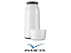 Garrafa Térmica Invicta Firenze Mini Branca 250 ml - 0