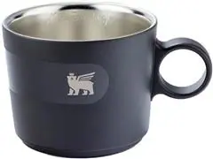 Caneca Stanley Preta Daybreak Cappuccino com Pires Matte Black 192ML - 2