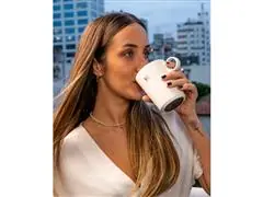 Caneca Stanley Branca Daybreak Latte Pale Stone 313ML - 3