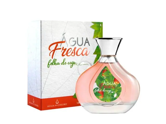 Perfume Deo Colônia Água Fresca Folha de Caju - 140ml