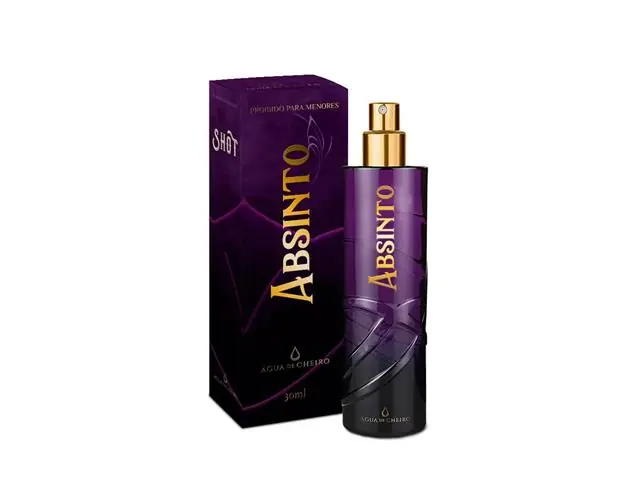 Perfume Deo Colônia Água de Cheiro Absinto Shot Feminino 30ML