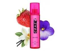 Body Splash Água de Cheiro Crazy Sensação Morango 250ML - 1