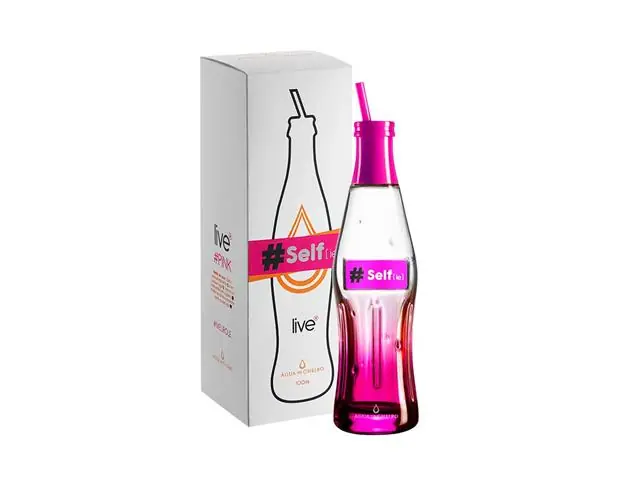 Perfume Deo Colônia Água de Cheiro #Self[ie] Live Pink 100ML