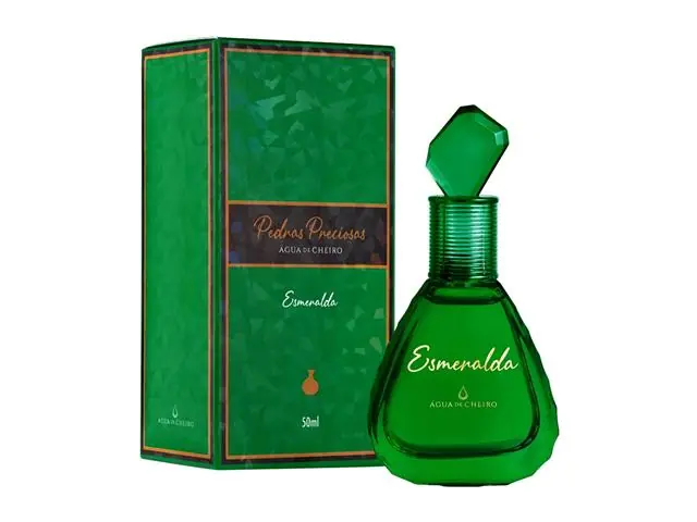 Deo Colônia Pedras Preciosas Esmeralda 50ml