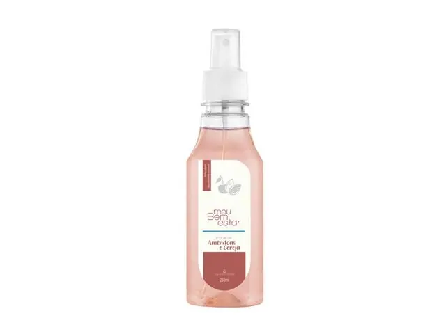 Body Splash Água de Cheiro Meu Bem Estar Toque Amêndoas e Cereja 250ML