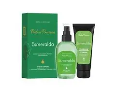 Kit Pedras Preciosas Esmeralda (Body Splash 100ml + Body Lotion 100ml) - 0